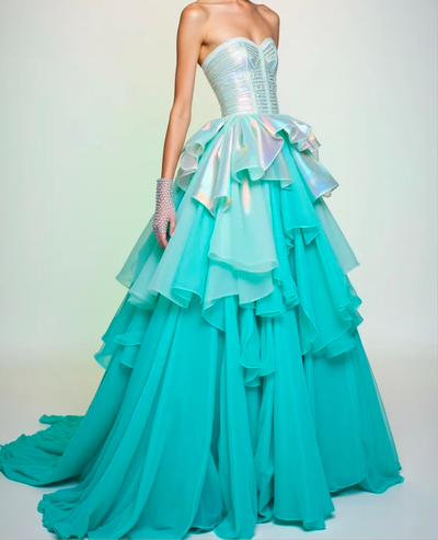Delia Ombre Gown