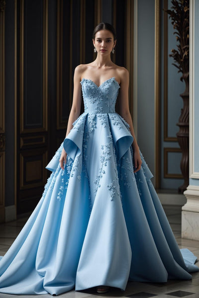 GloriousBlue Gown
