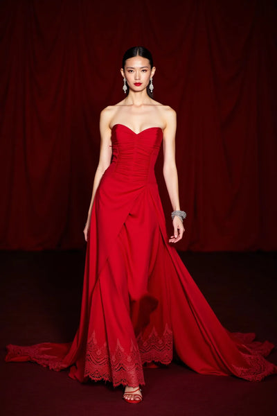 Isabella Red Gown
