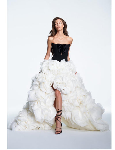 Custom Organza Handmade Gown
