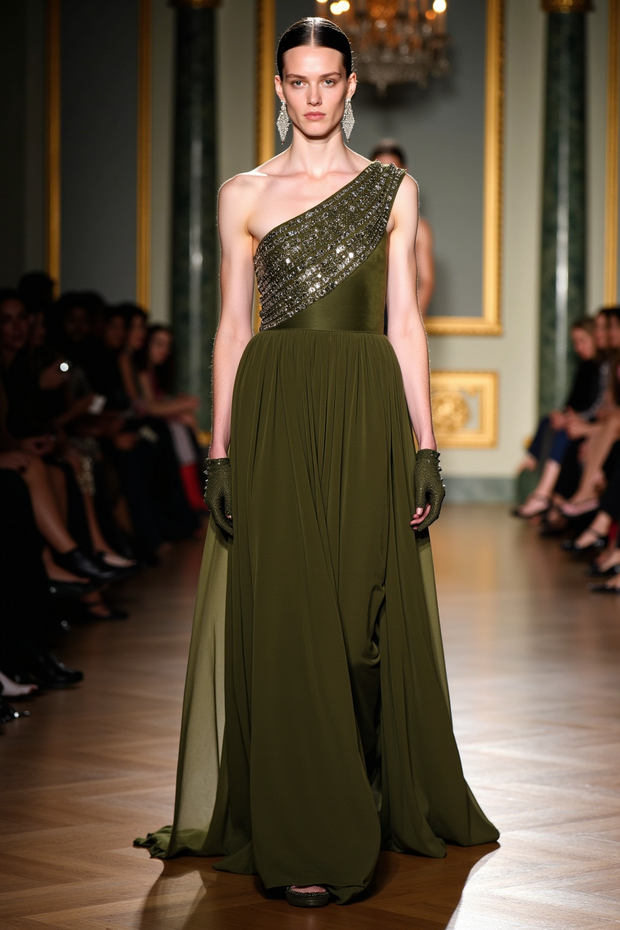 Vera Chiffon Handmade Gown