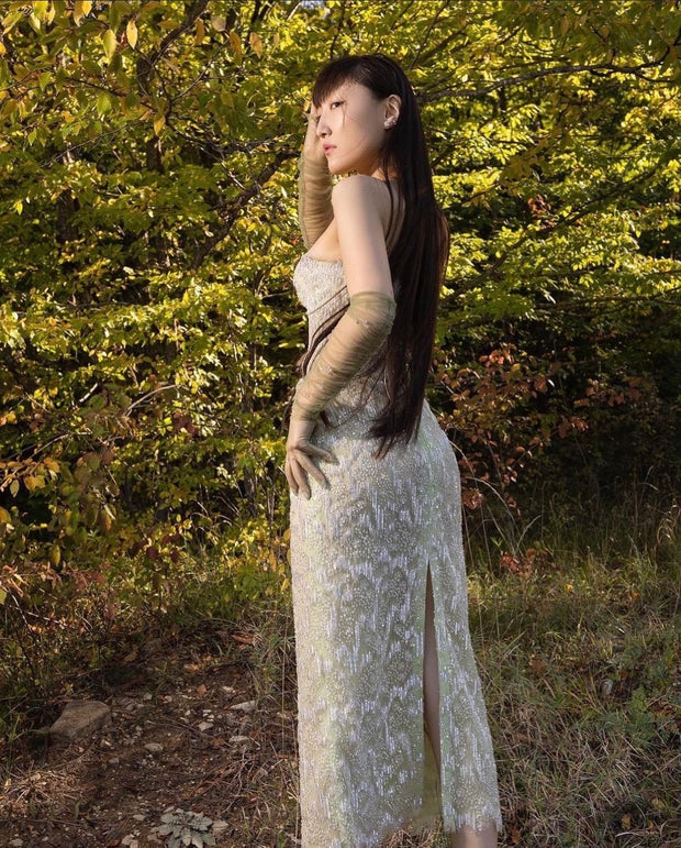 Hera Mint Gown