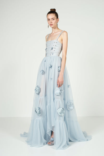 Handmade Rose Haute Couture Gown