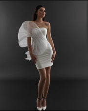 Cosmo Oceans White Cosmo Dress