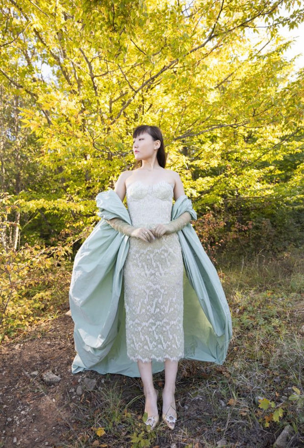 Hera Mint Gown