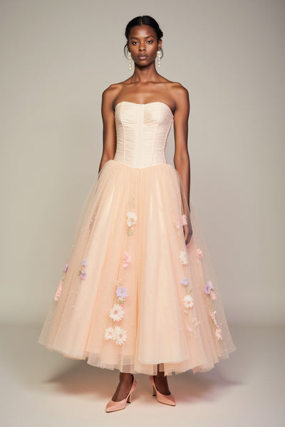 Celine Tea-Lenght Gown