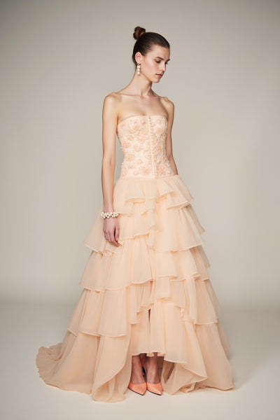 Jozy Ruffeled Gown