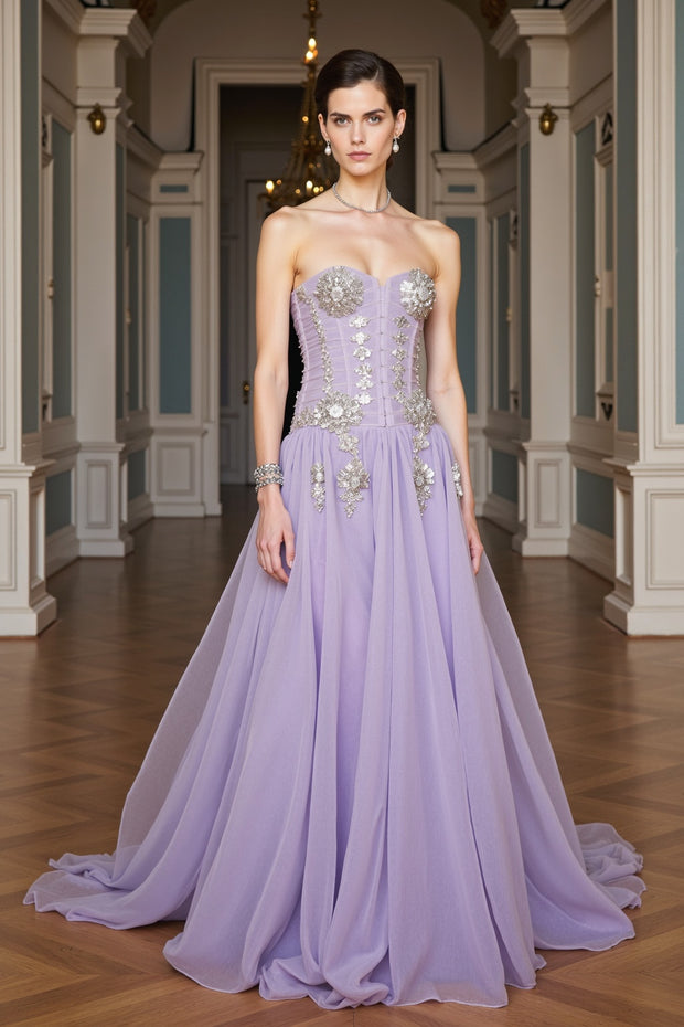 Ailsa Strapless Gown