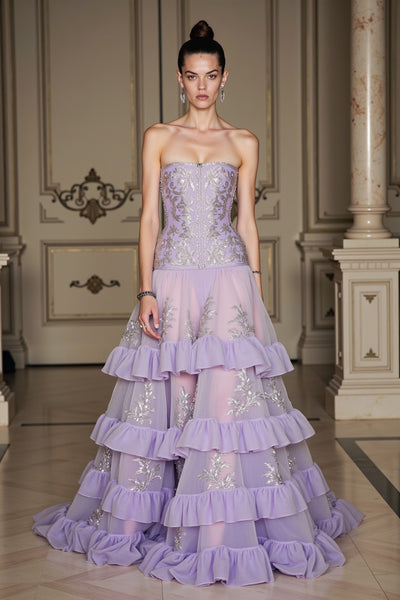 Leonora Strapless Gown