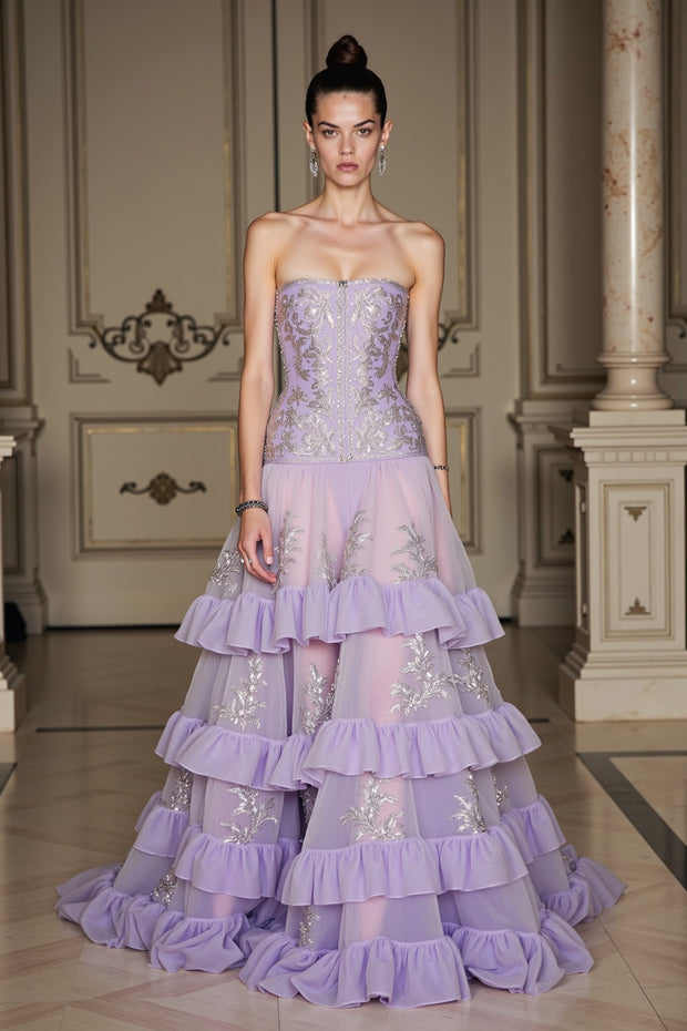 Leonora Strapless Gown