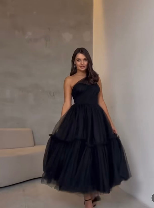 Midi Tulle Gown