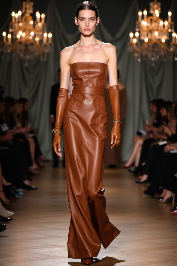 Maeve Leather Dress