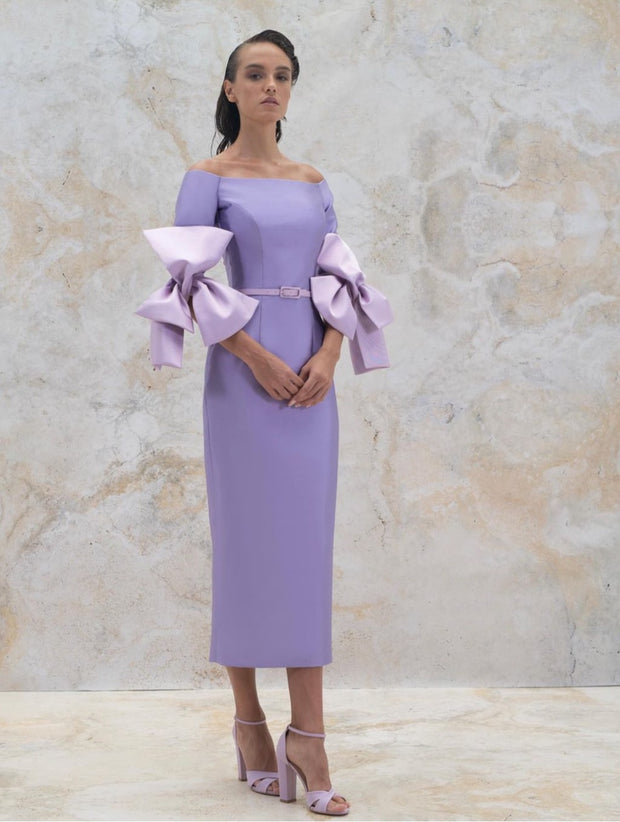 Olga Tea Length Dress