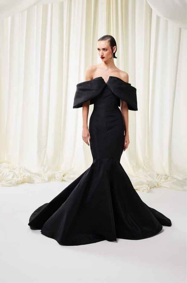 Maria Black Gown