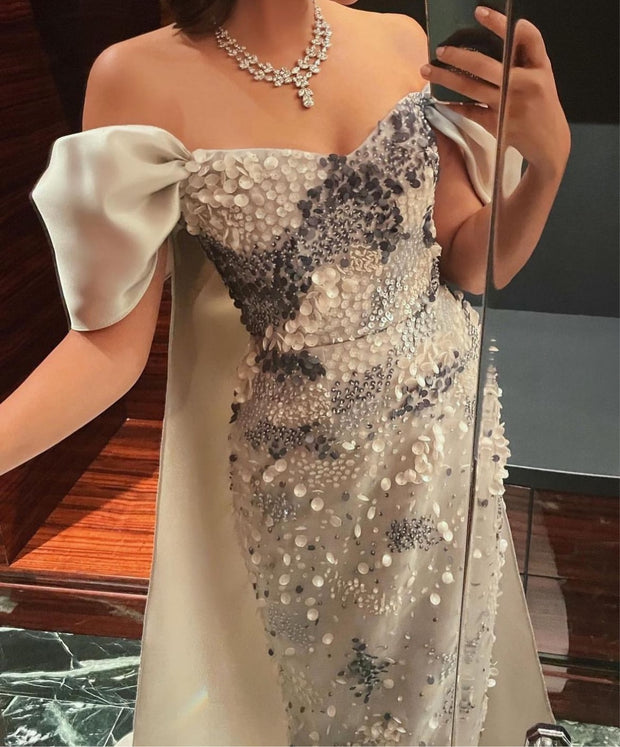 Gaia Grey Gown