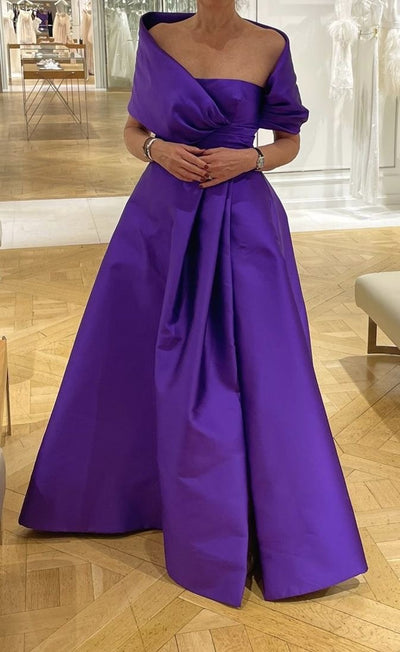 Alia Purple Gown