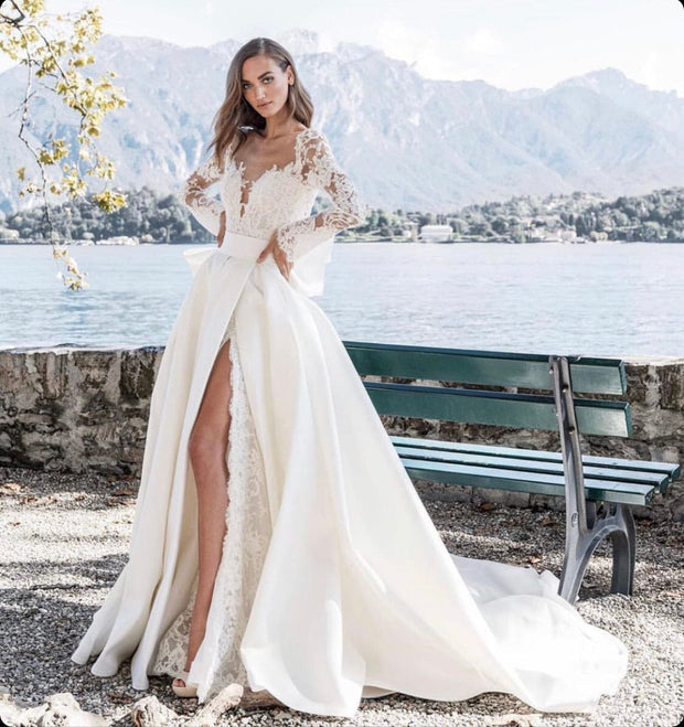 Handmade Lace Bridal - Amelie Baku Couture