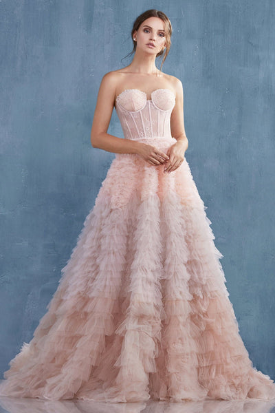 Elegant Evening Dress - Amelie Baku Couture