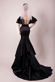 Elegant Mermaid Dress - Amelie Baku Couture