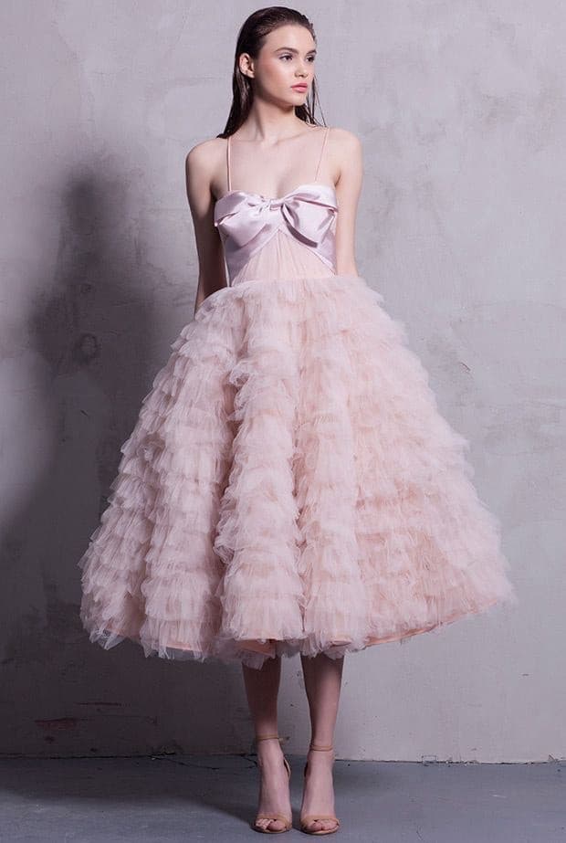 Barbie Style Cocktail Dress - Amelie Baku Couture