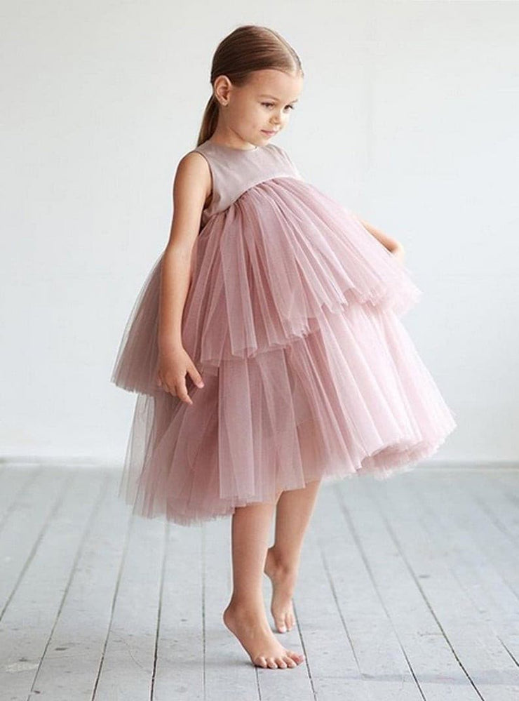 Handmade girls Dress - Amelie Baku Couture
