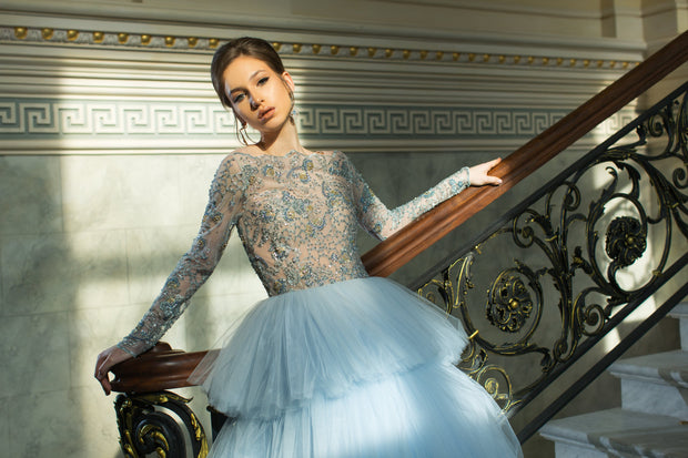 Marelle Dress by Amelie Couture - Amelie Baku Couture