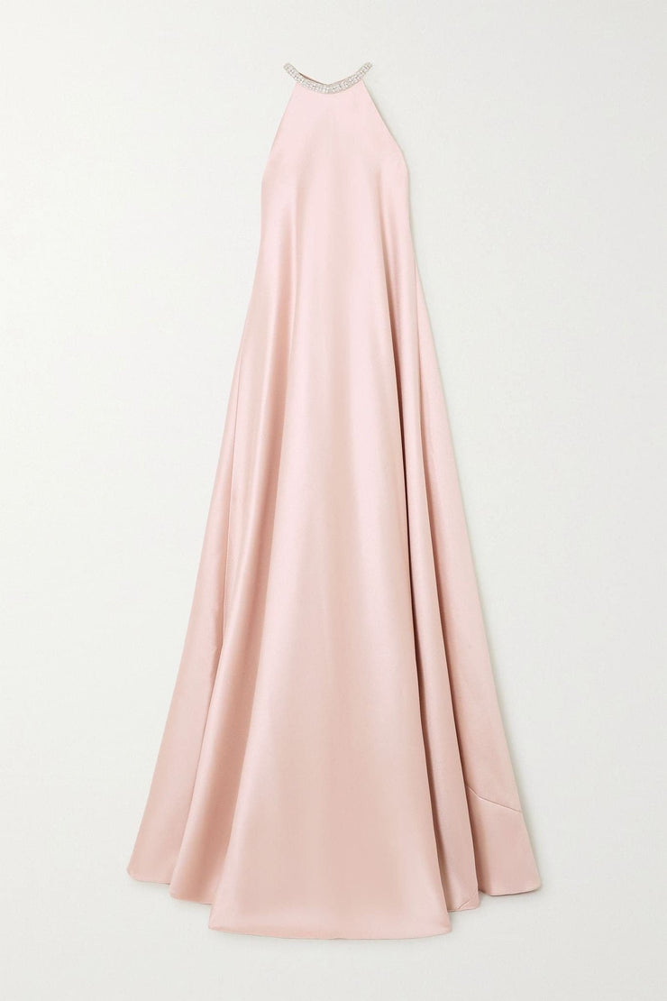 Crystal-embellished halterneck Dress - Amelie Baku Couture
