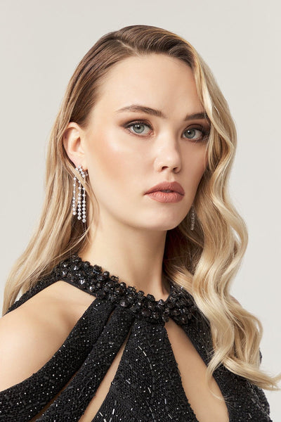 Natalie Diamond Earring - Amelie Baku Couture