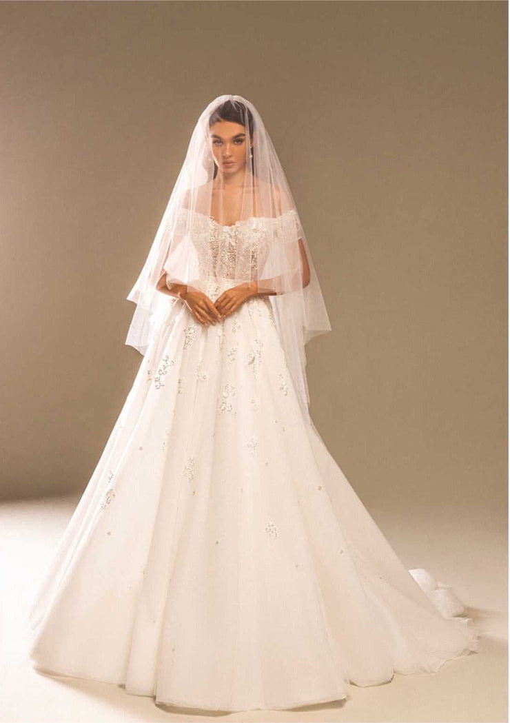 Diamante Bridal Gown.
