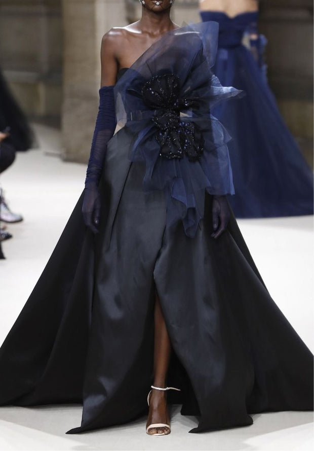 Julia Black& Navy Gown