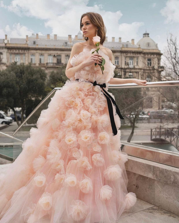 Rosie Tulle Gown by Amelie Baku - Amelie Baku Couture