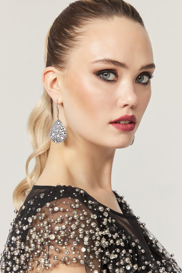 Mia Diamond Earring - Amelie Baku Couture