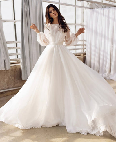 Elegance Bridal Dress - Amelie Baku Couture