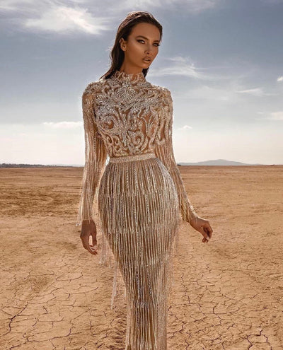 Charlotte Unique Dress - Amelie Baku Couture