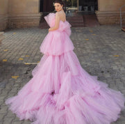 Incredible tulle ball gown.