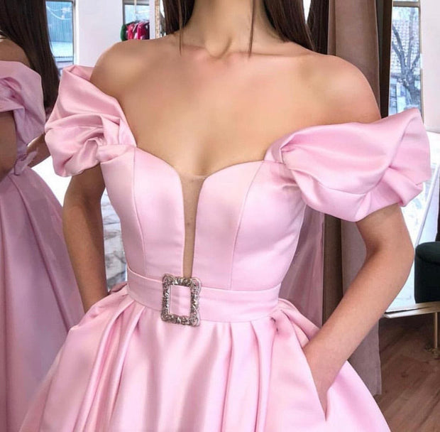 Off the shoulders ball gown - Amelie Baku Couture