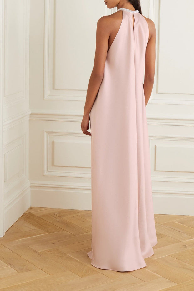 Crystal-embellished halterneck Dress - Amelie Baku Couture