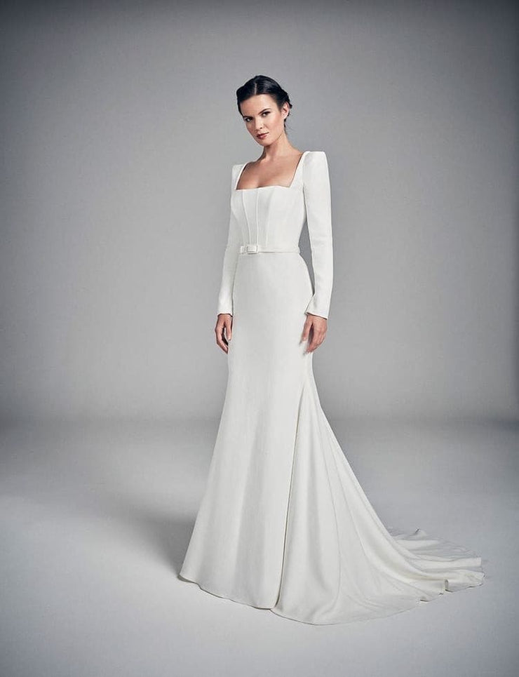 SUZANNE BRIDAL GOWN - Amelie Baku Couture