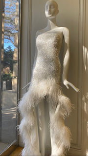 Sparkles&Feathers Handmade Gown
