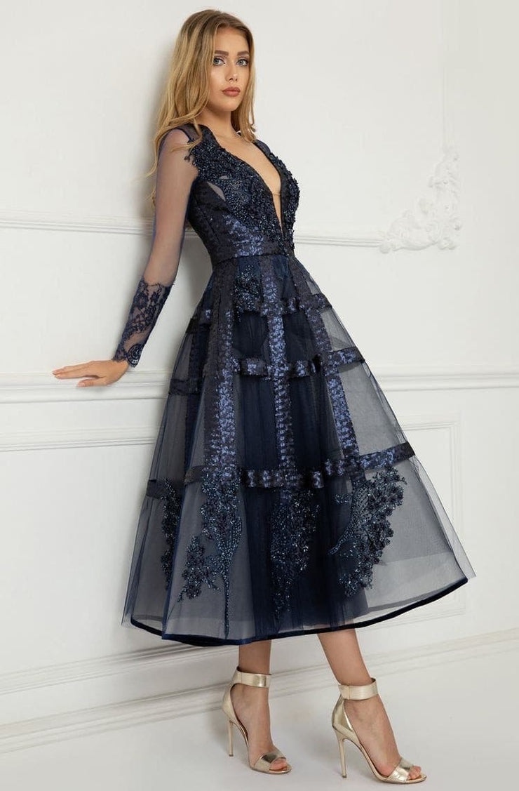 ALINA DRESS - Amelie Baku Couture