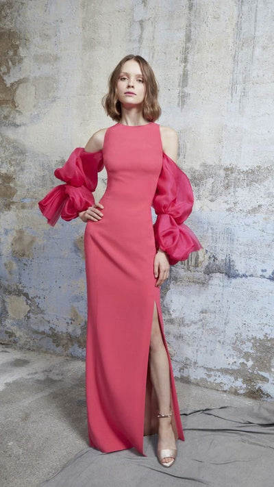RUBY PINK DRESS - Amelie Baku Couture