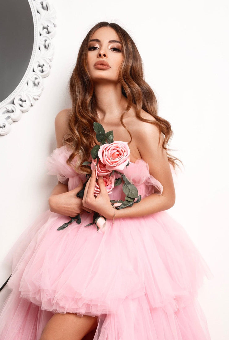 Pink Dream Gown  by Amèlie Couture - Amelie Baku Couture