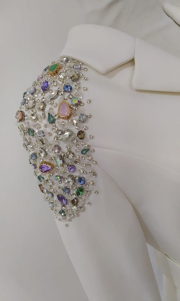 HANDMADE BLAZER DRESS - Amelie Baku Couture