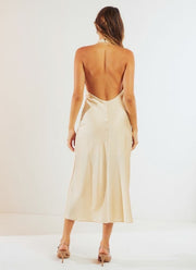 Vanilla Slip style midi dress - Amelie Baku Couture
