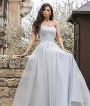 CRYSTAL GOWN - Amelie Baku Couture