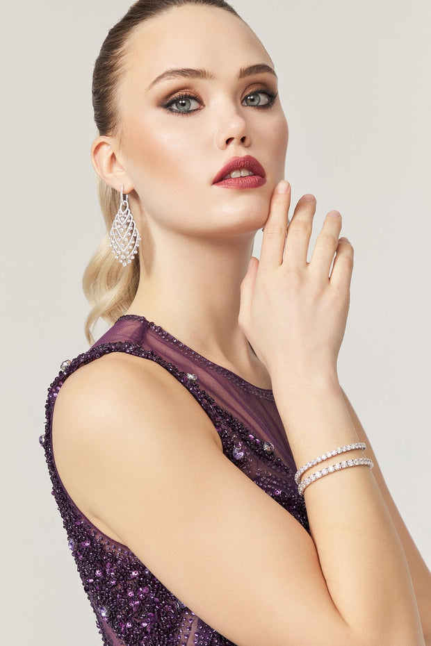 Amora Earring & Bracelet - Amelie Baku Couture