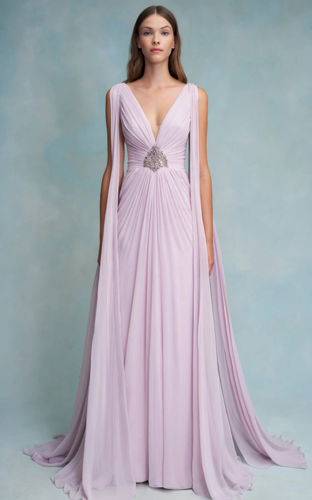 Sylvia Chiffon Gown