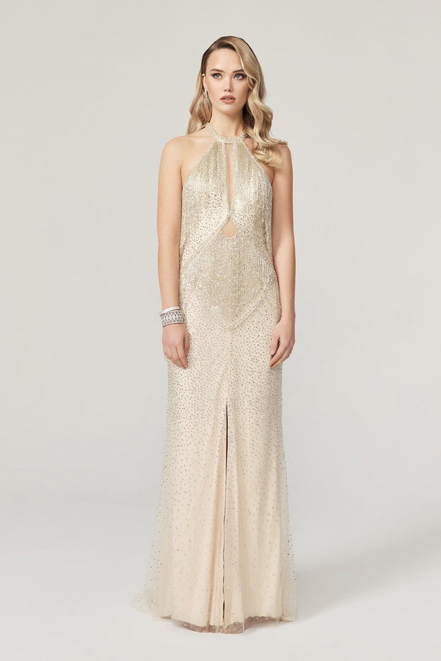 Camellia Sparkle Gown - Amelie Baku Couture