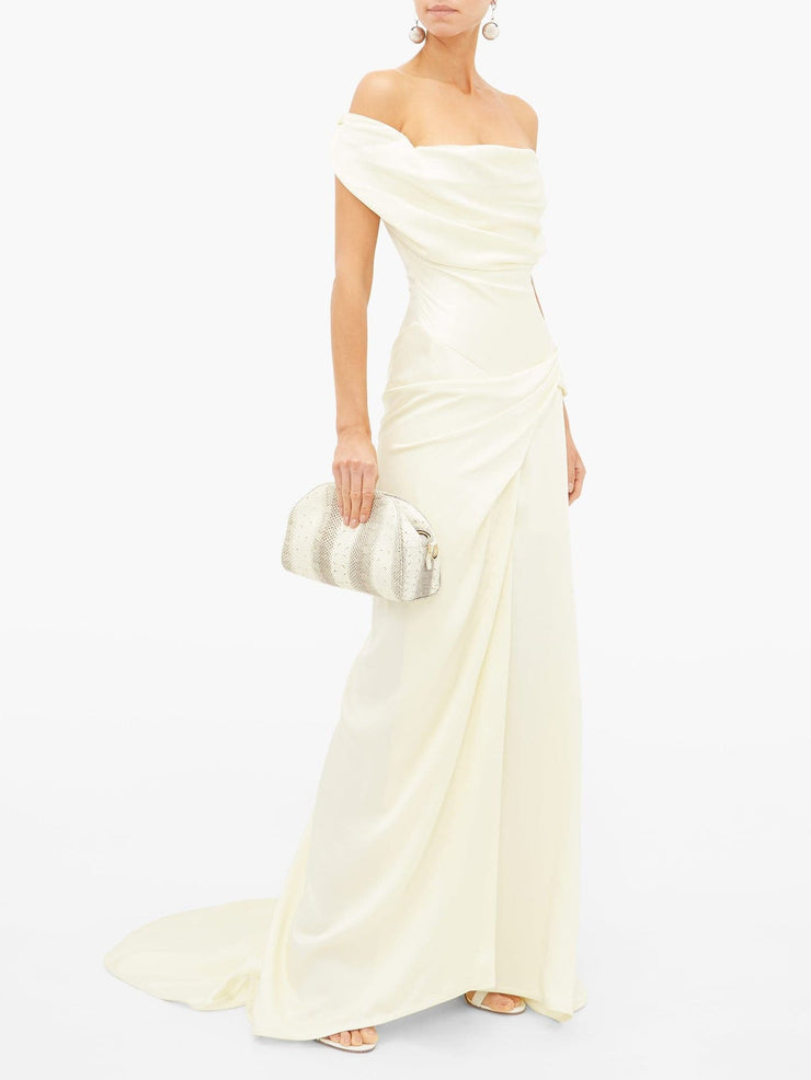 Off-the-Shoulder Dress - Amelie Baku Couture