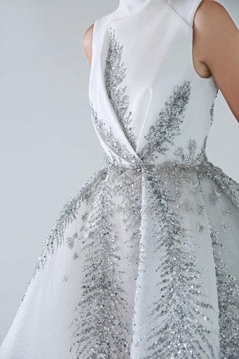 Exquisite Embroidery Bridal Gown - Amelie Baku Couture